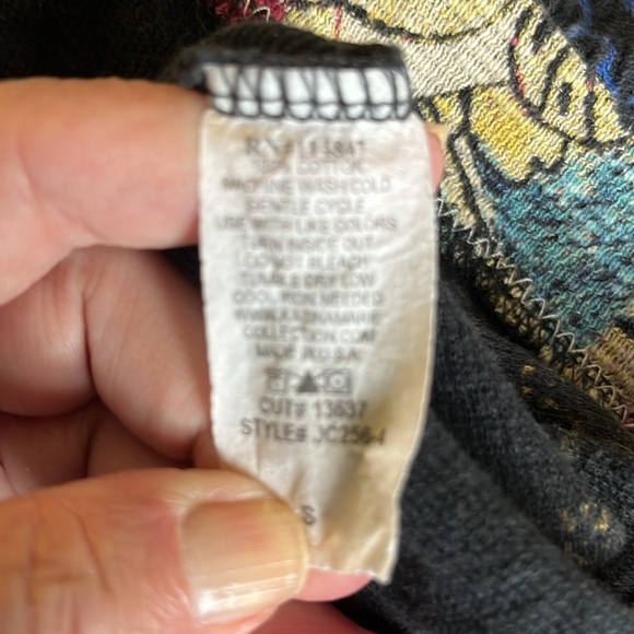 Katina Marie Size Small Zip Up Sweater - Picture 7 of 7